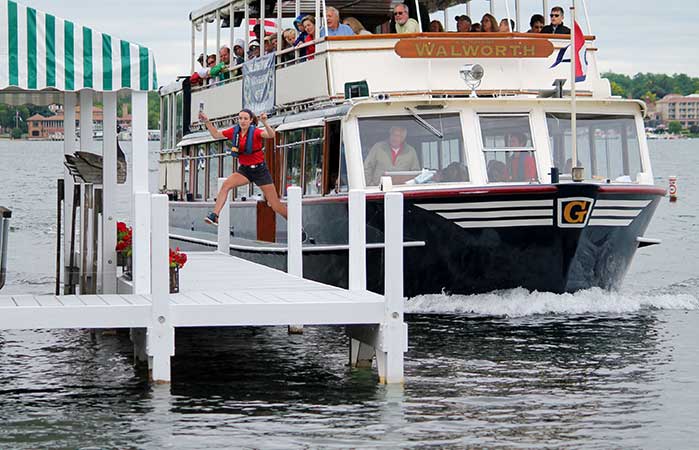 Lake Geneva Mail and Tour Boat has Teens Jumping for a Summer Job | Gage  Marine
